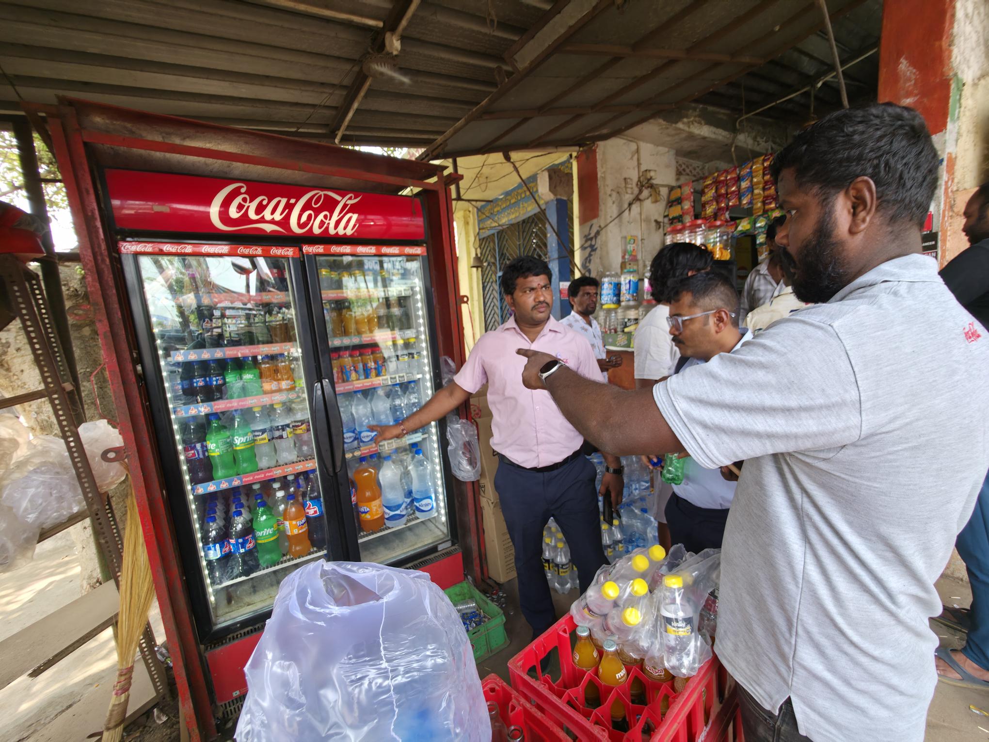 On-ground retail execution and cooler compliance activities supported through Vxceed’s market execution platform.